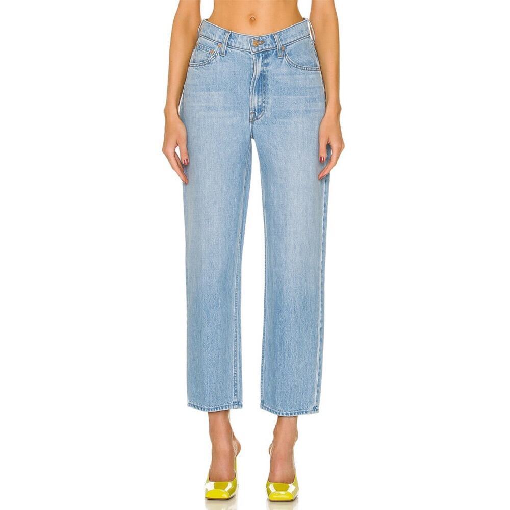 Mother SNACKS High Waist Double Stack Ankle Jeans in Just a Nibble Size 29
